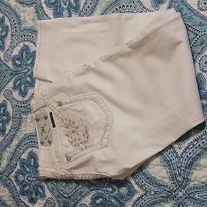 White Miss Me embellished jeans